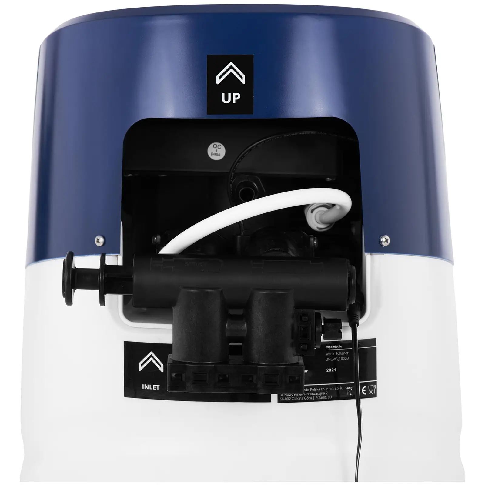 Adoucisseur d'eau - 2- 4 personnes - 12,5 l - ≤ 0,5 m³/h (Durée de régénération: 46 m)