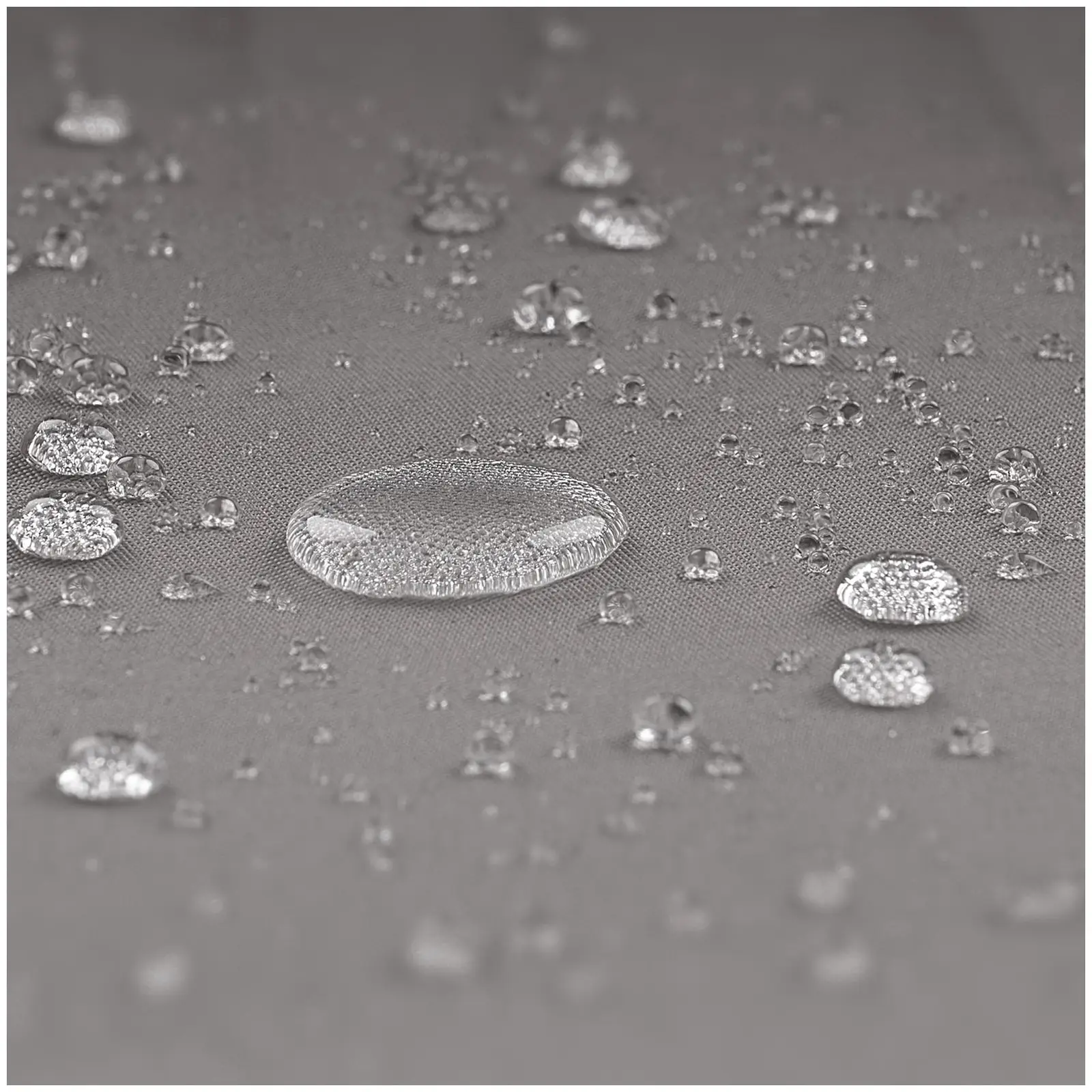 Parasol déporté - Gris foncé - Rond - Ø 300 cm - Inclinable et pivotant (Couleur(s): Gris foncé)