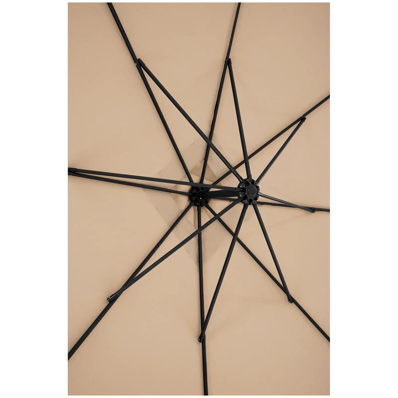 Occasion Parasol déporté - Crème - Rectangulaire - 250 x 250 cm - Inclinable