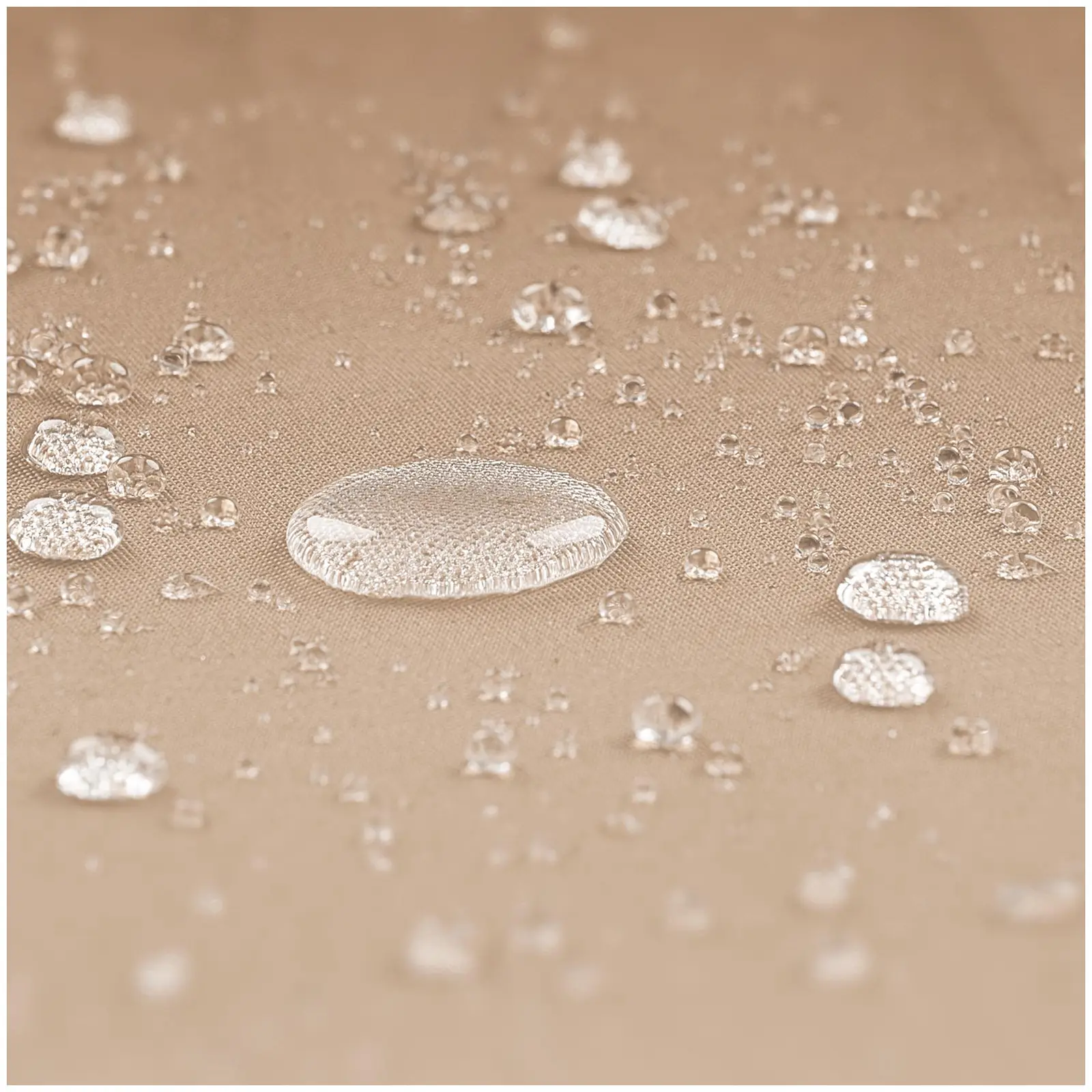 Parasol déporté - Crème - Rectangulaire - 250 x 250 cm - Inclinable (FPRUV: 50+)