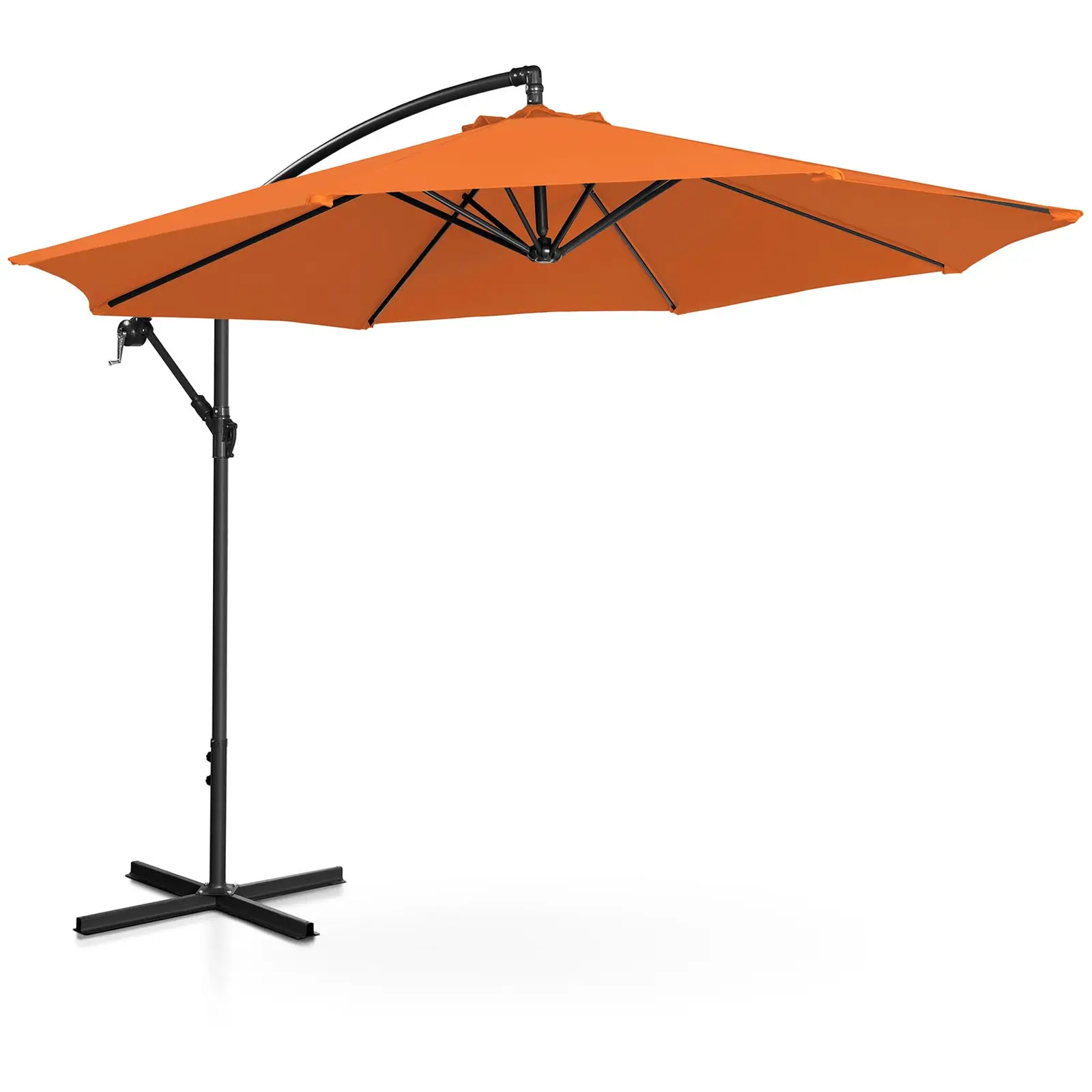Factory second Garden umbrella - orange - round - Ø 300 cm - tiltable
