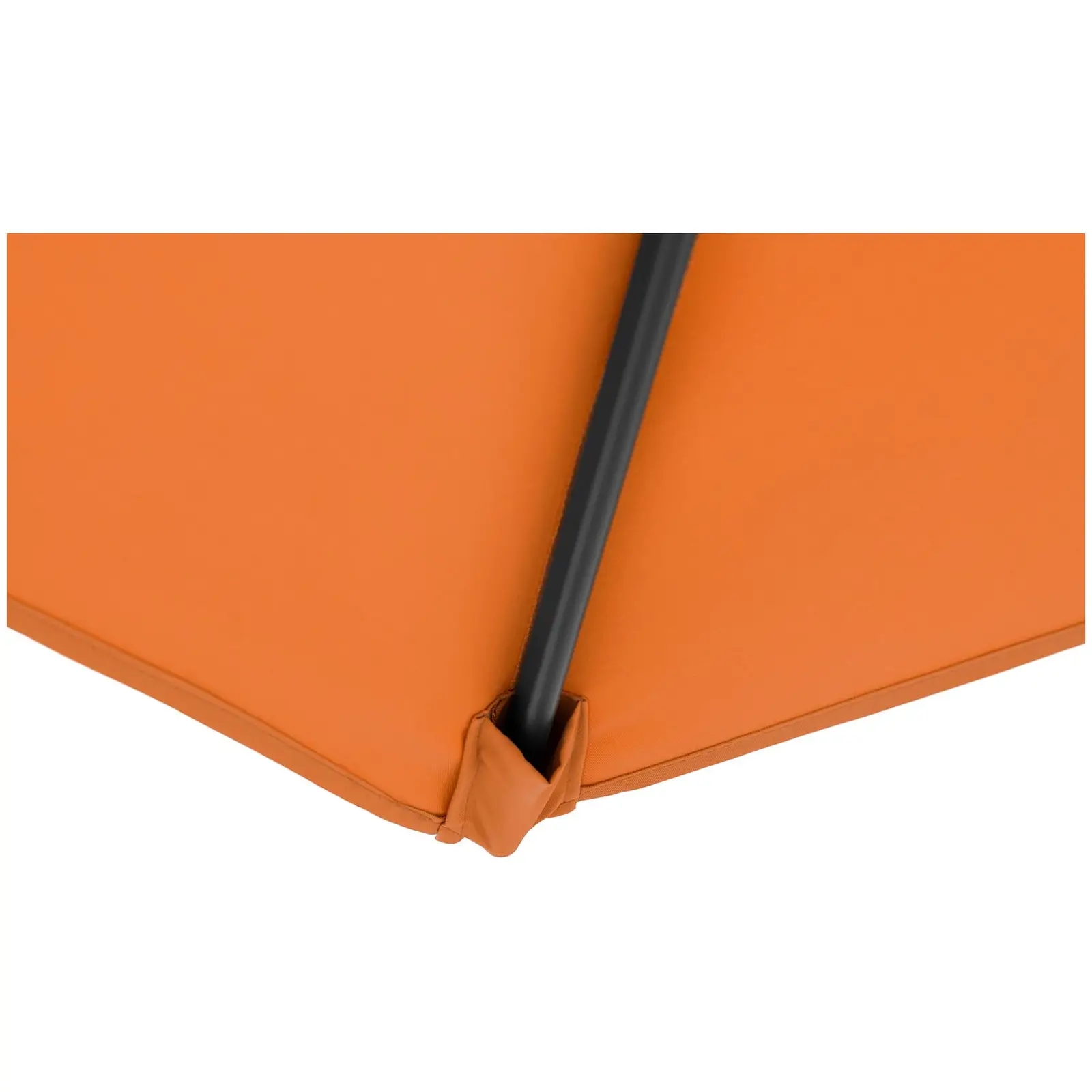 B-zboží Boční slunečník - oranžový - kulatý - Ø 300 cm - naklápěcí
