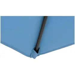 Κρεμαστή ομπρέλα - μπλε - στρογγυλή - Ø 300 cm - ανακλινόμενη