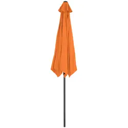 Aurinkovarjo suuri - oranssi - kuusikulmainen - Ø 300 cm - kallistettava