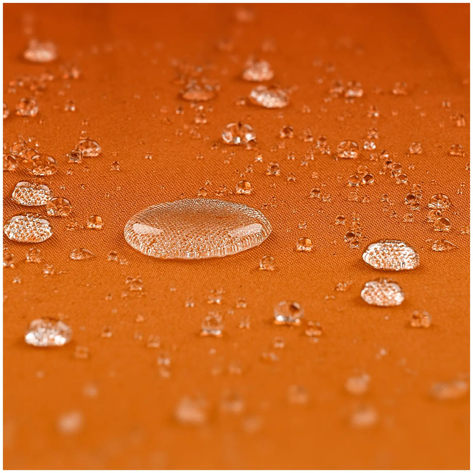 Sombrilla grande - naranja - rectangular - 200 x 300 cm - inclinable