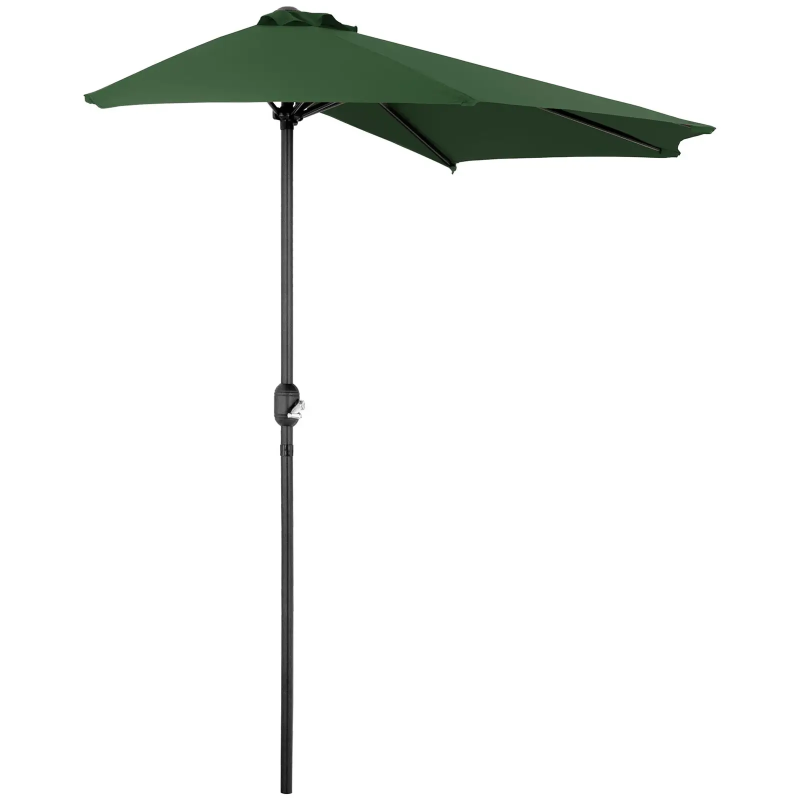 Demi parasol - Vert - Pentagonal - 270 x 135 cm