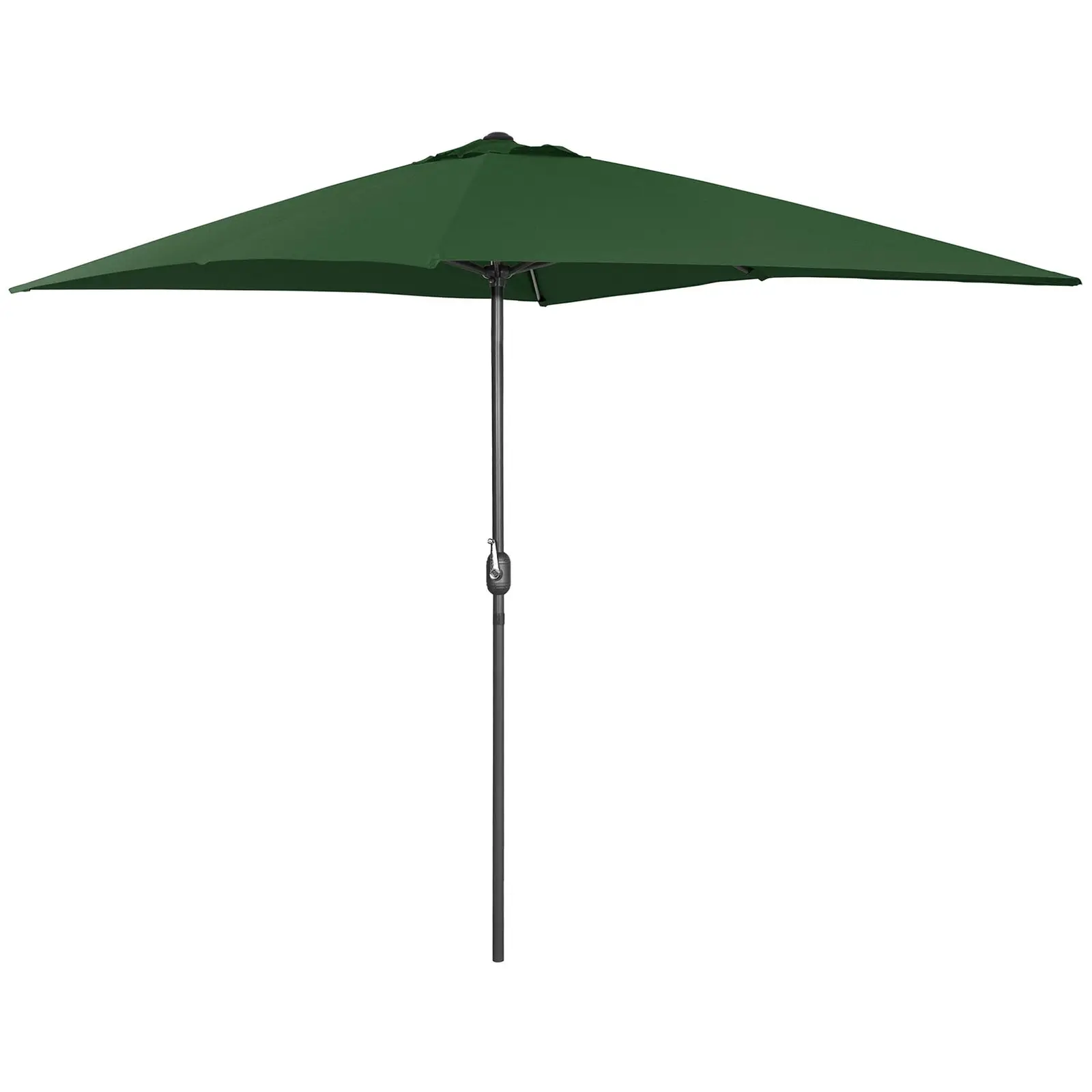 Outlet Parasol ogrodowy - zielony - prostokątny - 200 x 300 cm