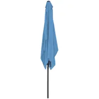 Tweedehands Parasol groot - blauw - rechthoekig - 200 x 300 cm - kantelbaar