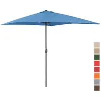 Aurinkovarjo suuri - sininen - suorakulmainen - 200 x 300 cm
