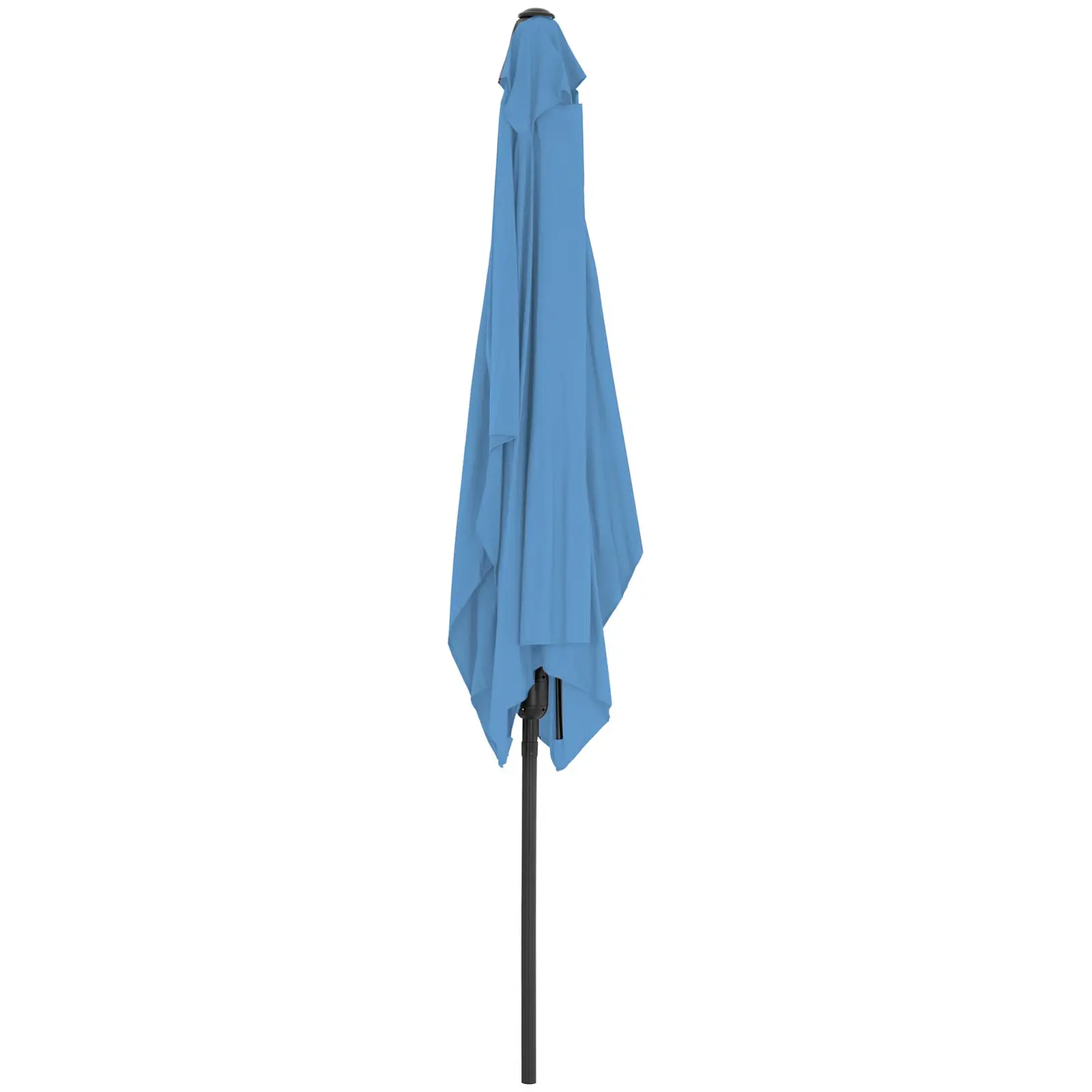 Sonnenschirm groß - blau - rechteckig - 200 x 300 cm (Farbe: Blau)