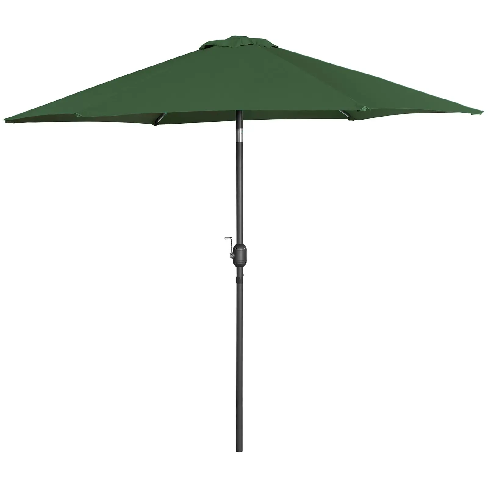 Outlet Parasol ogrodowy - zielony - sześciokątny - Ø270 cm - uchylny