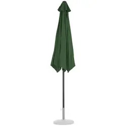 Velký slunečník - zelený - šestihranný - Ø 270 cm