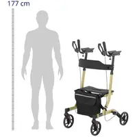 Walking Frame - Champagne - 136 kg - 1050 - 1150 mm