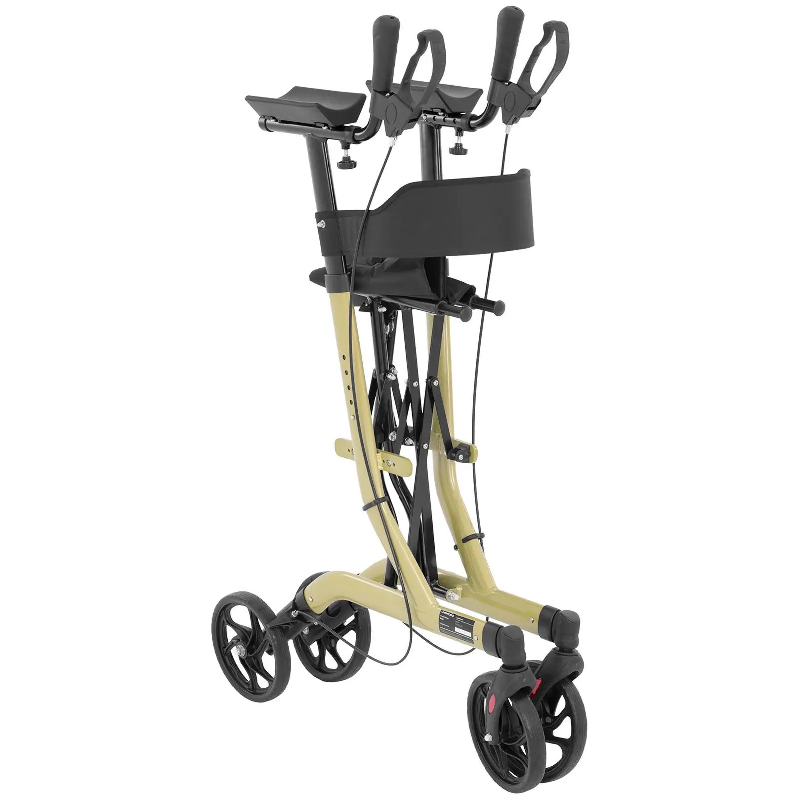Rollator - Champagne - 136 kg - 1050 - 1150 mm (Draagvermogen - max. capaciteit: 136 kg)