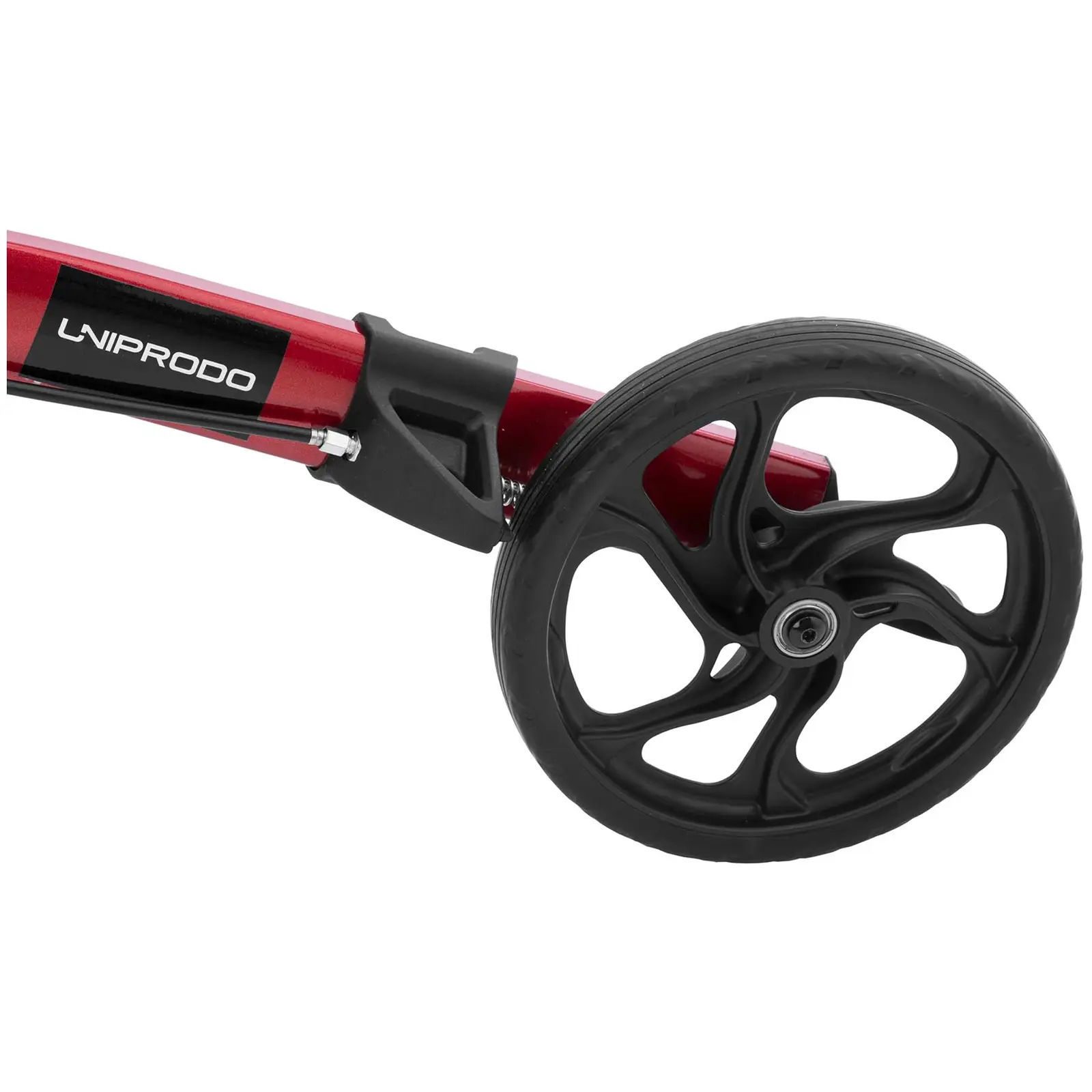 Déambulateur 4 roues - Rouge clair - 136 kg - 880 - 980 mm