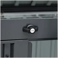 Metal Bin Box - 2 bins (240 L) - lockable