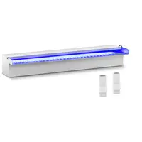 Prenapetostna prha - 60 cm - LED osvetlitev - modra / bela