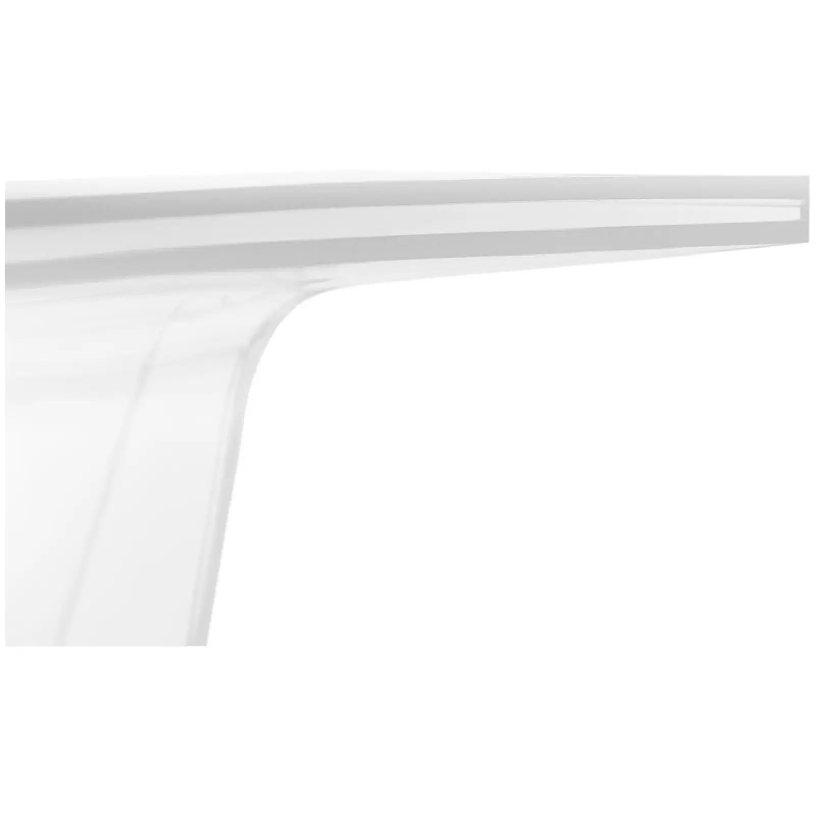 Vesiputoussuihku - 45 cm - LED-valaistus - sininen / valkoinen (Ylivuodon pituus [cm]: 40)