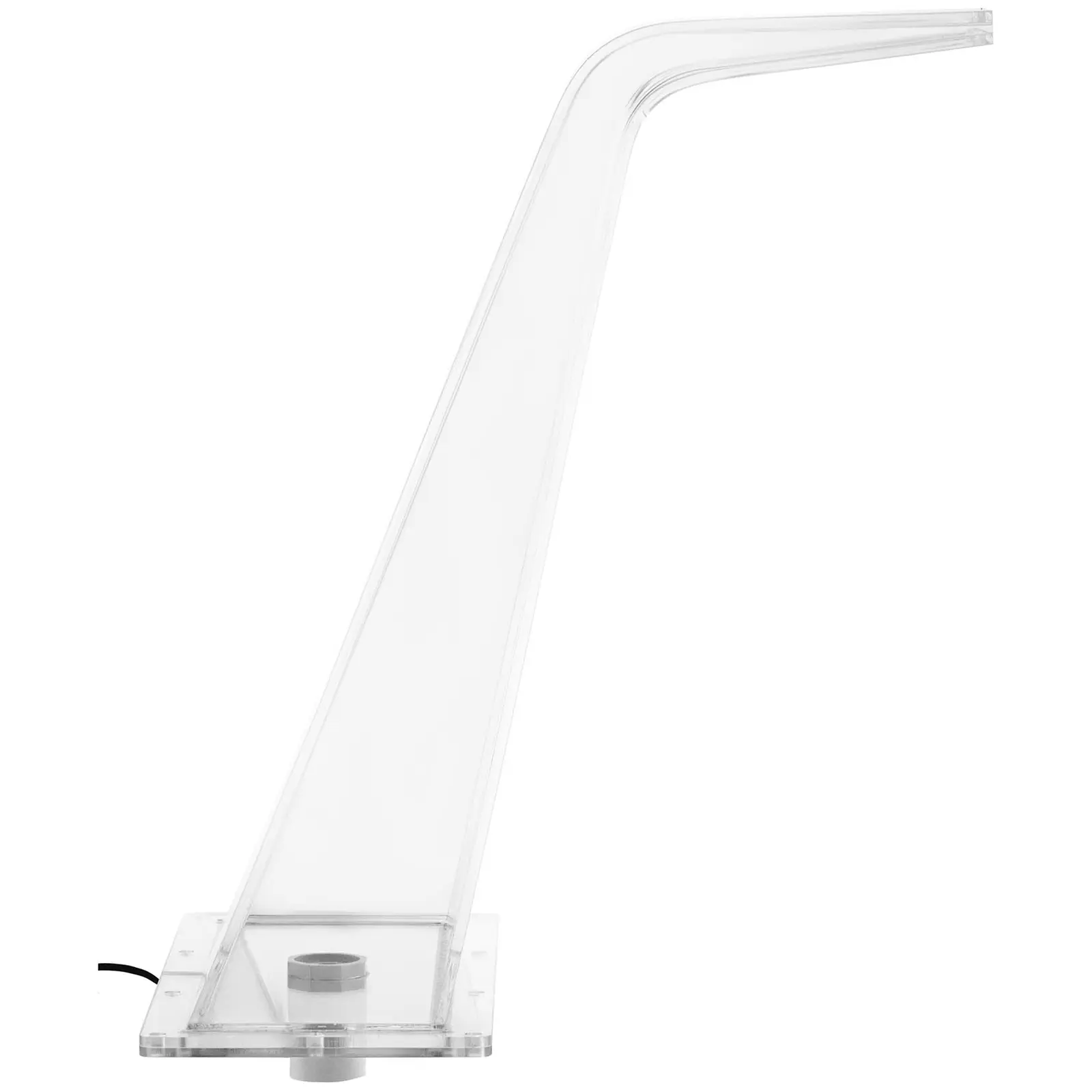 Overspenningsdusj - 45 cm - LED-belysning - Blå/hvit