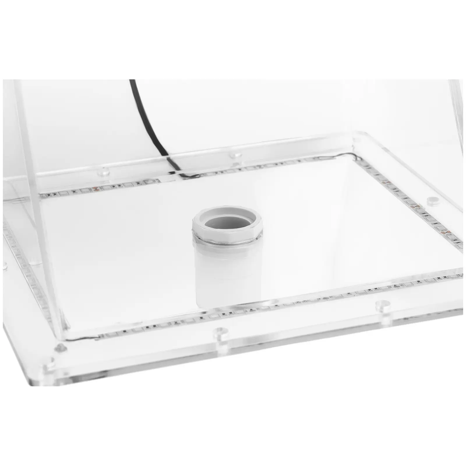 Chrlič vody - 35 cm - LED osvětlení - modrá/bílá barva (Frekvence [Hz]: 50)