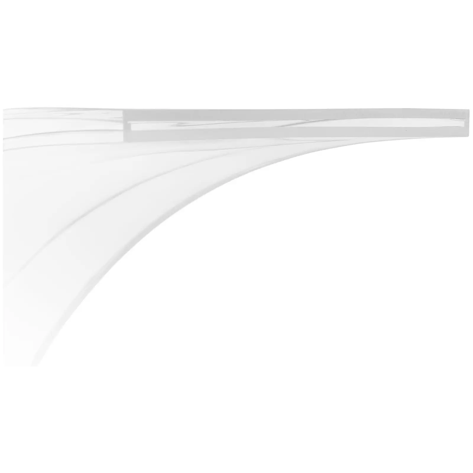 Chrlič vody - 35 cm - LED osvětlení - modrá/bílá barva (Délka přelivu [cm]: 30)