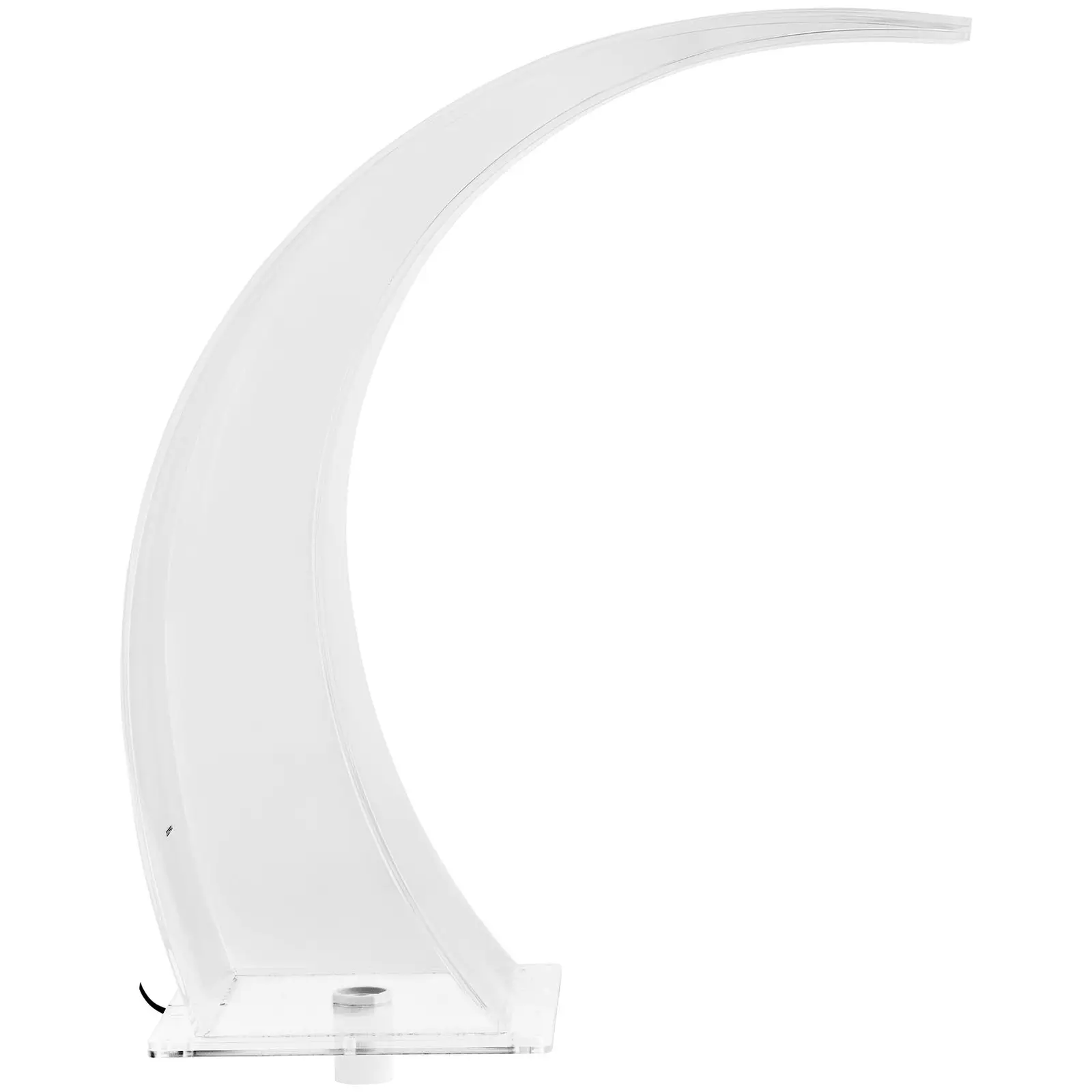 Chrlič vody - 35 cm - LED osvětlení - modrá/bílá barva (Počet LED diod: 51)