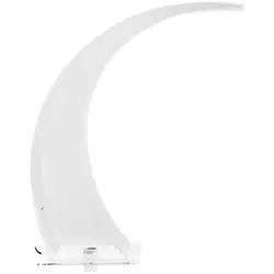 Overspenningsdusj - 35 cm - LED-belysning - Blå/hvit