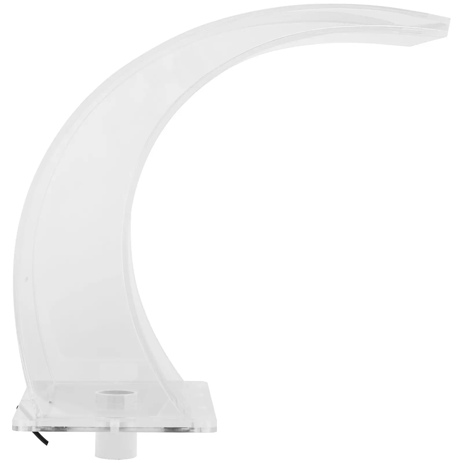 Chrlič vody - 33 cm - LED osvětlení - modrá/bílá barva (Počet LED diod: 51)