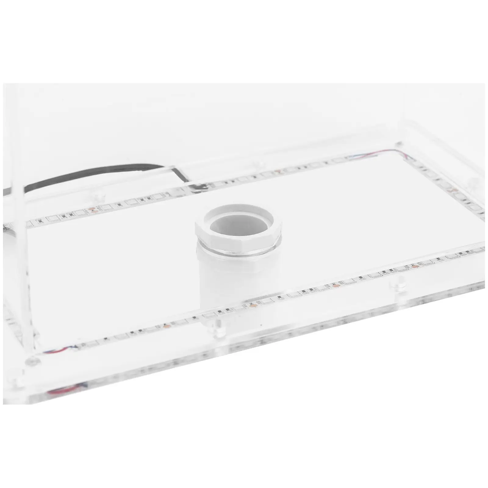 Chrlič vody - výška 51 cm - LED osvětlení - modrá barva (Frekvence [Hz]: 50)