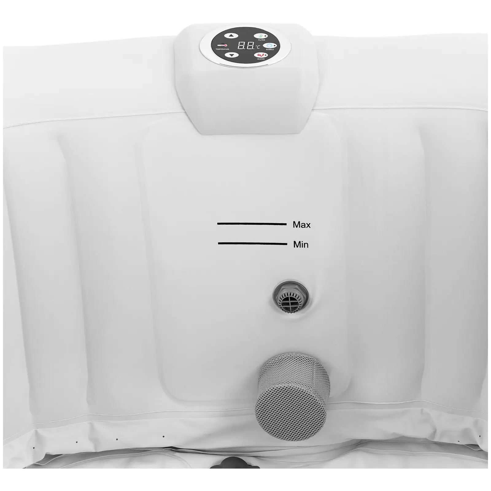 Opblaasbare jacuzzi - 600 l - 4 Personen  - 110 (Vermogen filterpomp: 30 W)