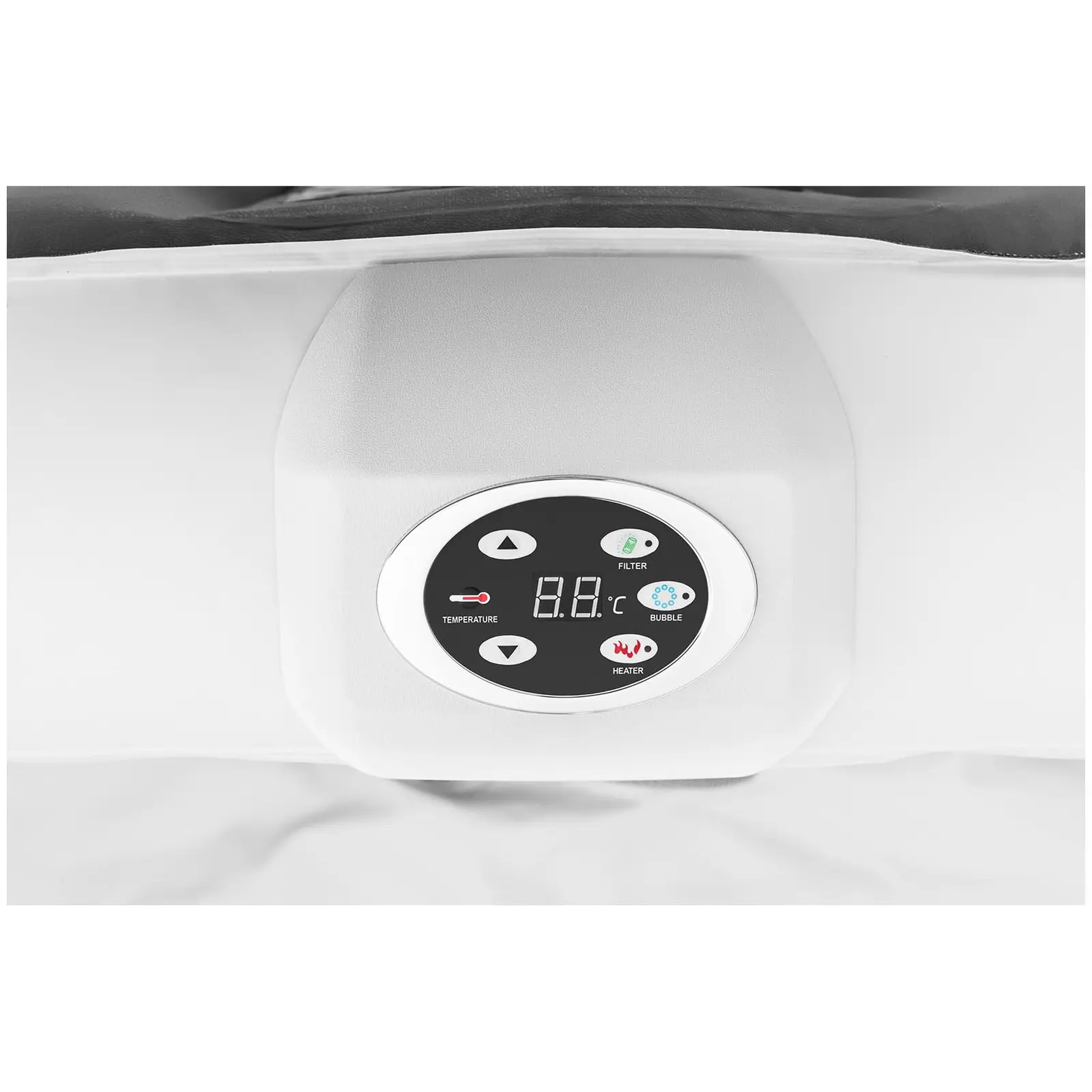 Inflatable Hot Tub 910 l 6 person 130 jets www.expondo.co.uk