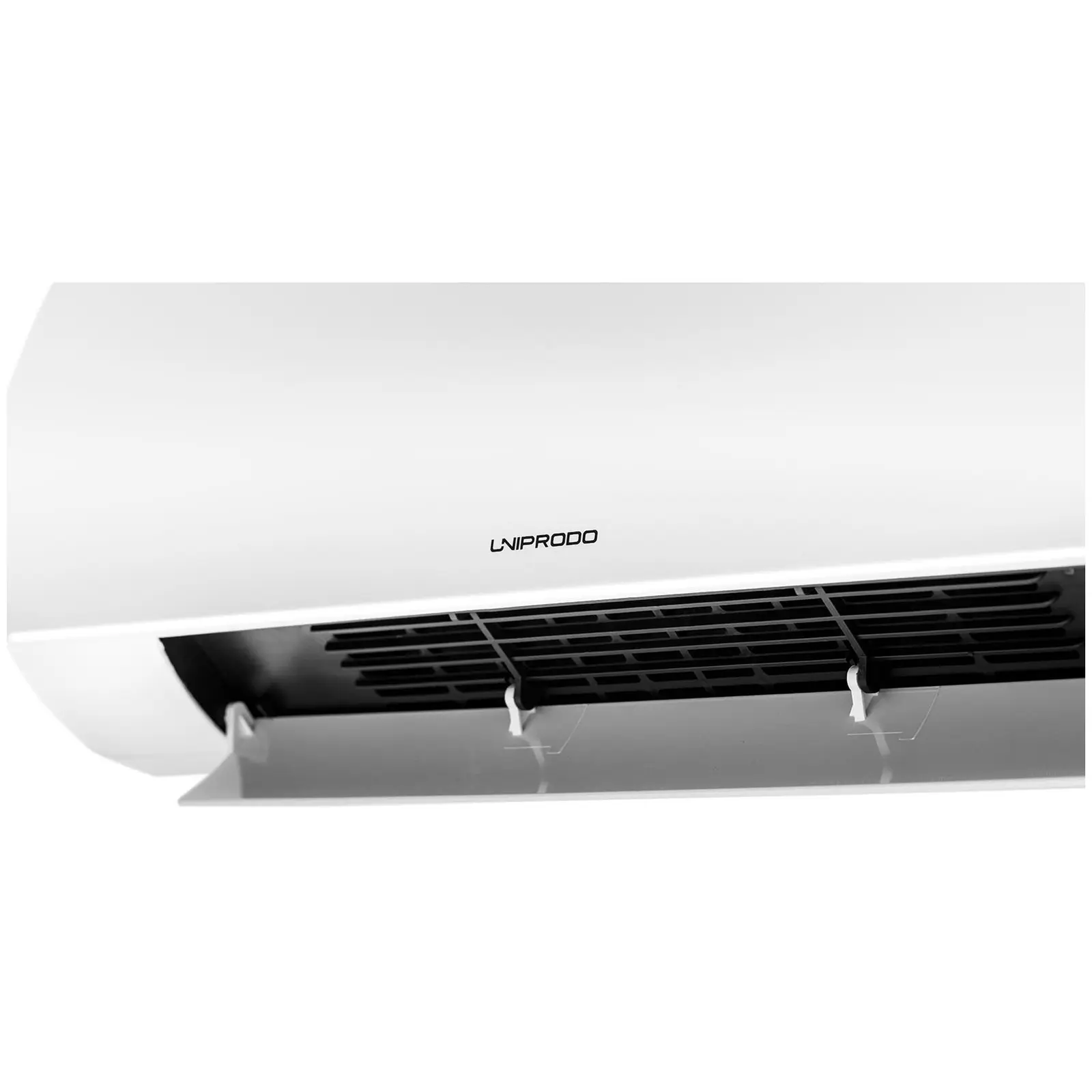 Nástěnné topidlo - keramické topidlo - 10–49 °C - 1 000/2 000 W - dálkové ovládání - extra úzké (Montáž na stěnu: Ano)