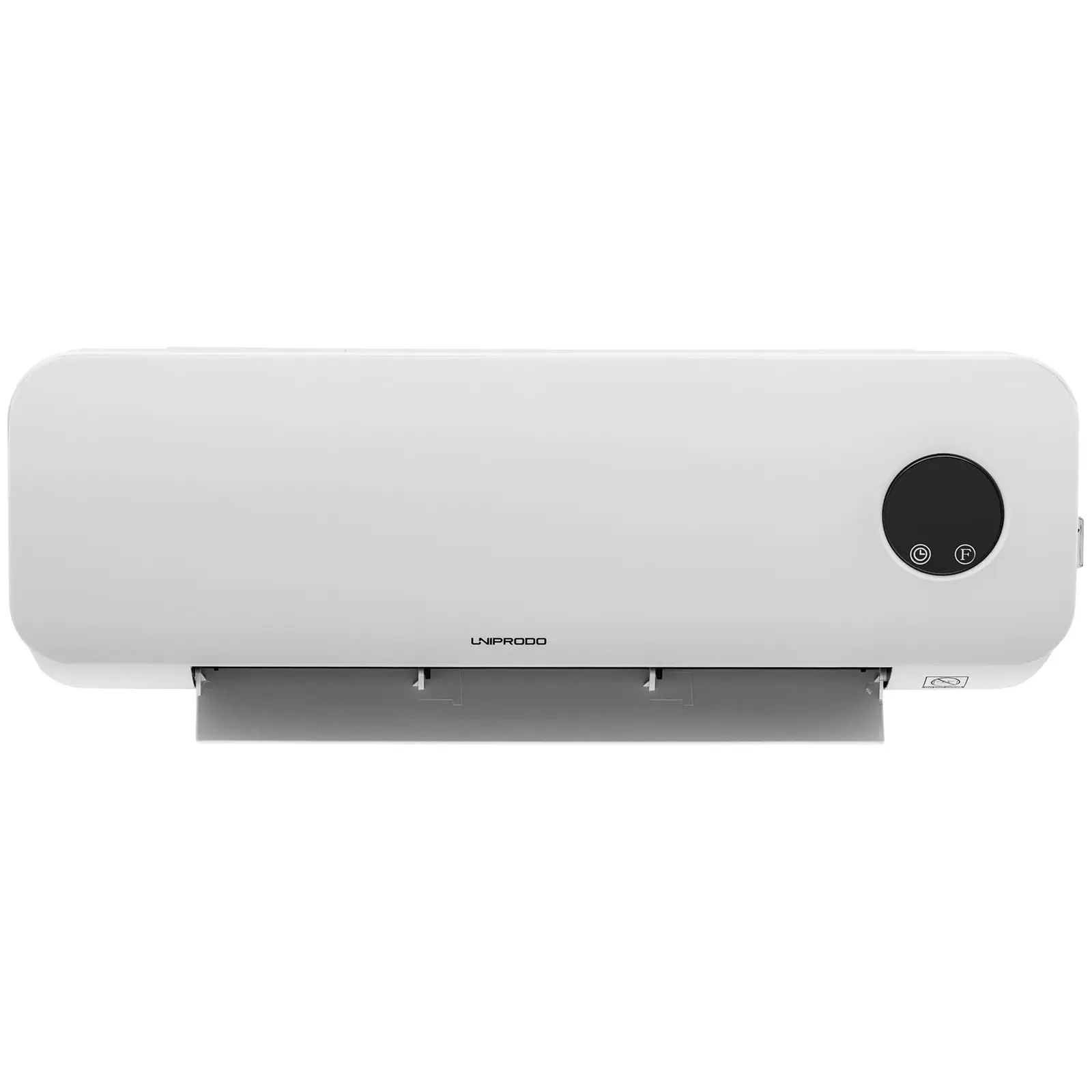 Nástěnné topidlo - keramické topidlo - 10–49 °C - 1 000/2 000 W - dálkové ovládání - extra úzké (Materiál: Plast ABS)