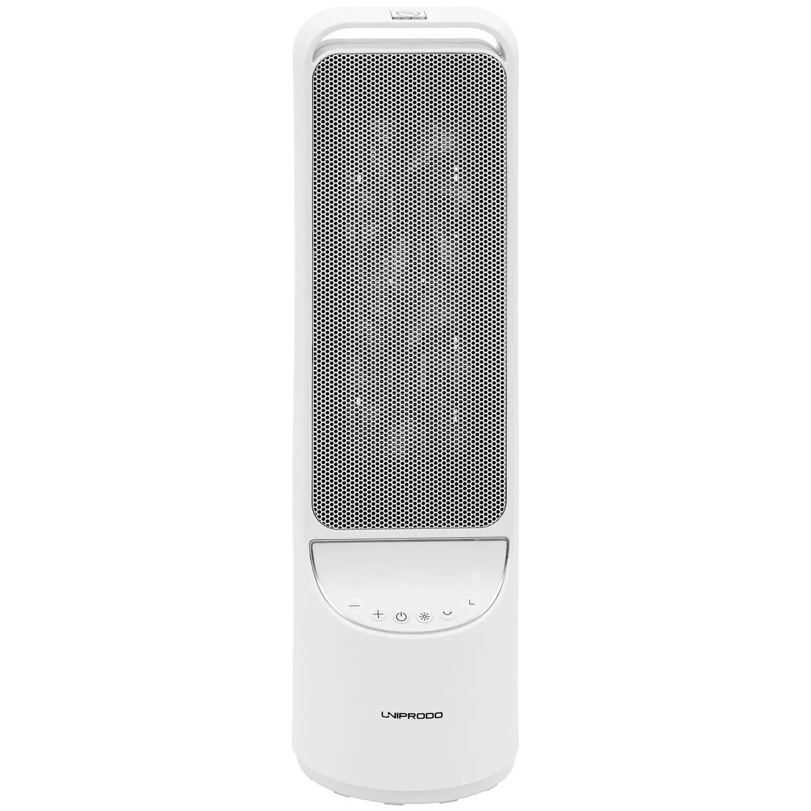 Radiateur soufflant céramique - 1200/2000 W - réglable - blanc (Diode de marche: Oui)