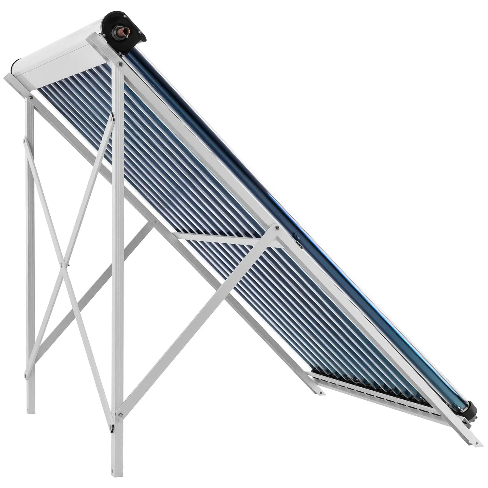 Capteur solaire à tubes sous vide - solaire thermique - 15 tubes - 120 - 150 L - 1.2 m² - -45 - 90 °C