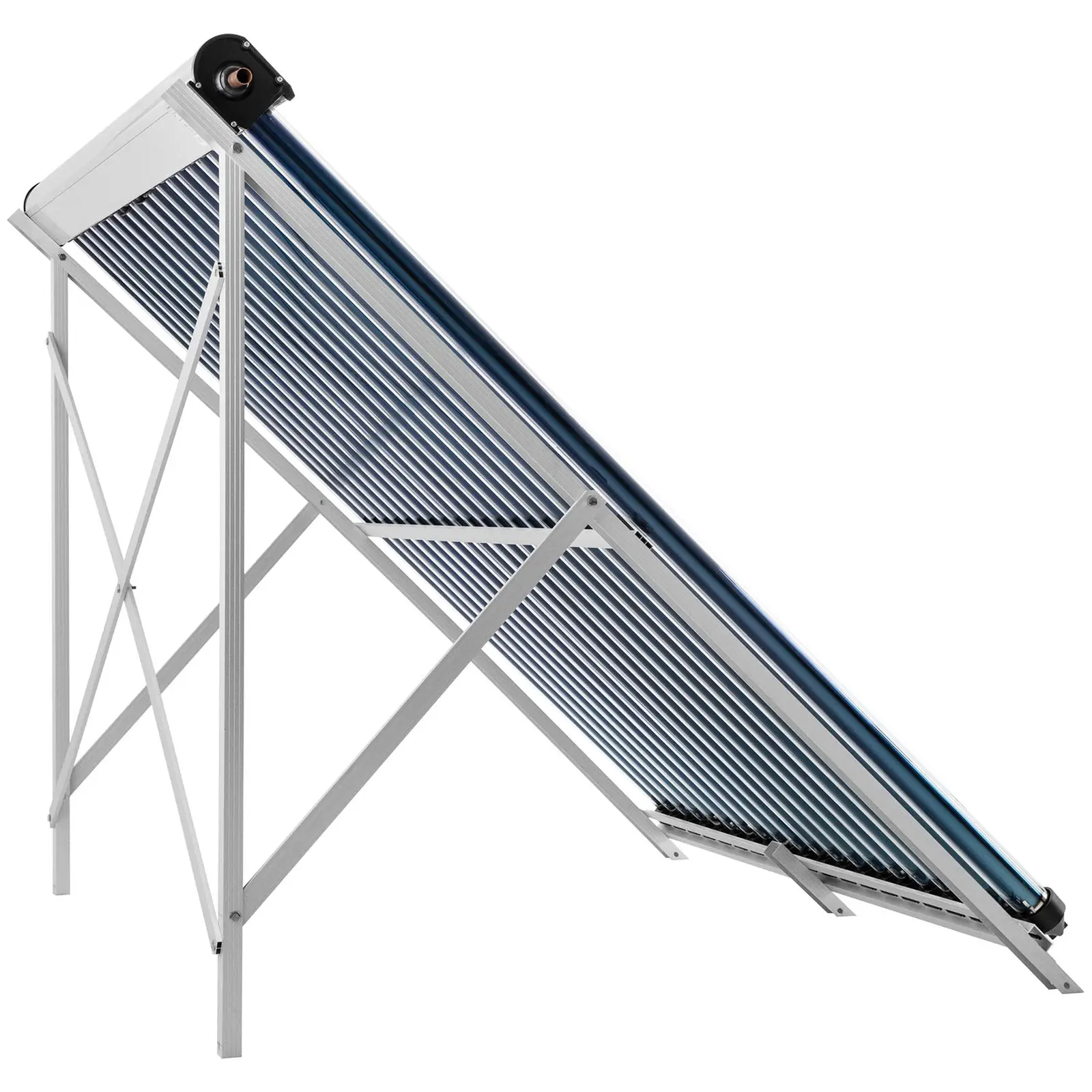 Röhrenkollektor - Solarthermie - 20 Röhren - 160 - 200 L - 1.6 m² - -45 - 90 °C