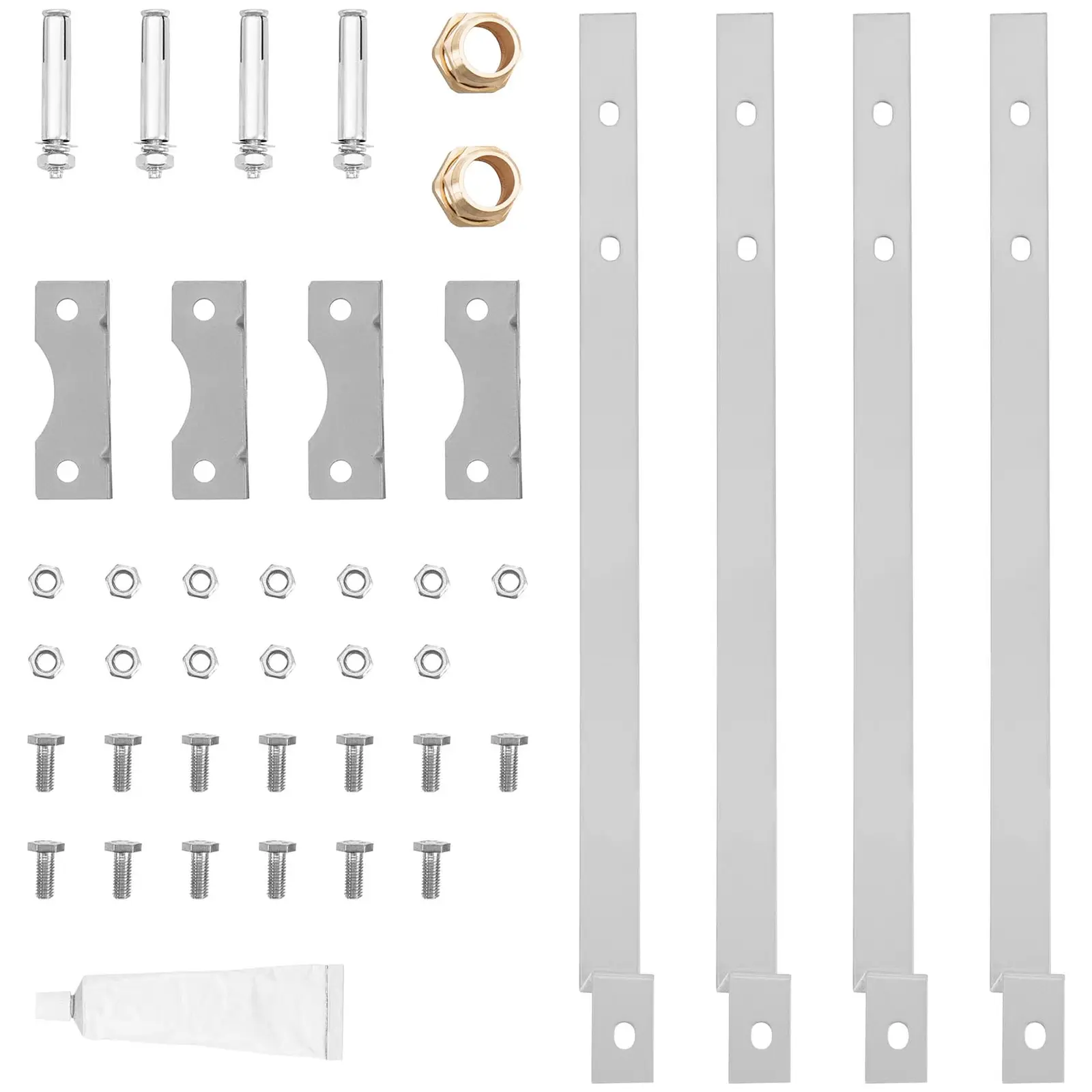 Evacuated Solar Tube Collector - Solar thermal - 20 Tubes - 160 - 200 L - 1.6 m² - -45 - 90 °C