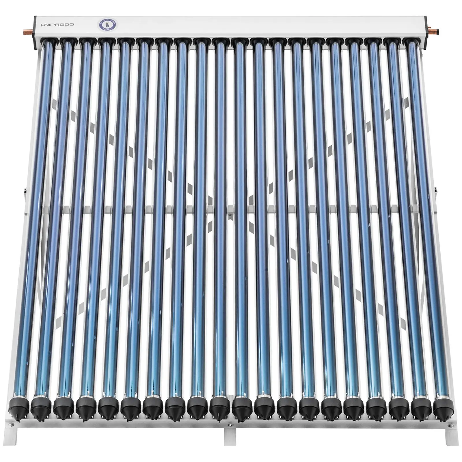 Evacuated Solar Tube Collector - Solar thermal - 20 Tubes - 160 - 200 L ...