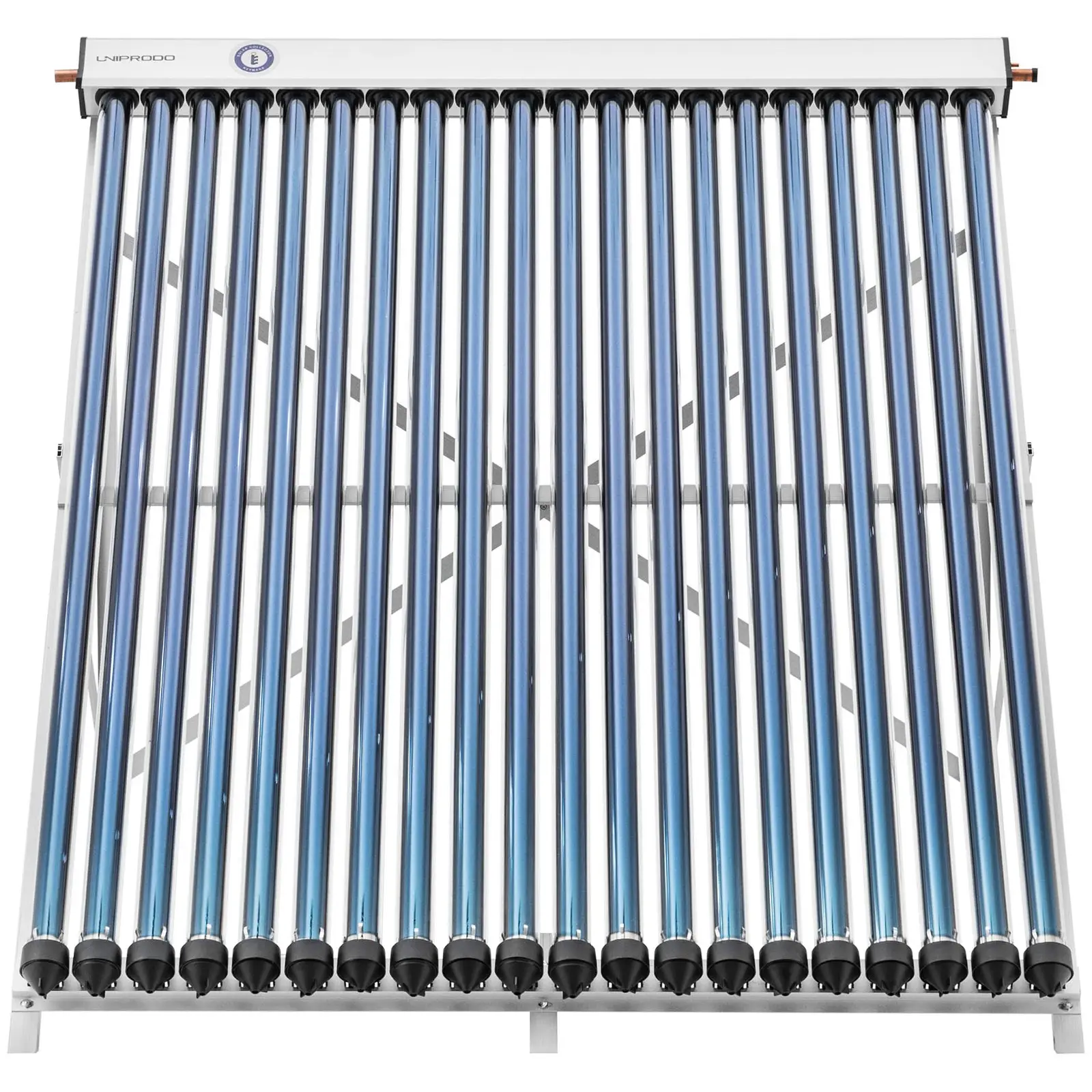 Colector solar de tubos - energía térmica solar - 20 tubos - 160 - 200 L - 1.6 m² - -45 - 90 °C