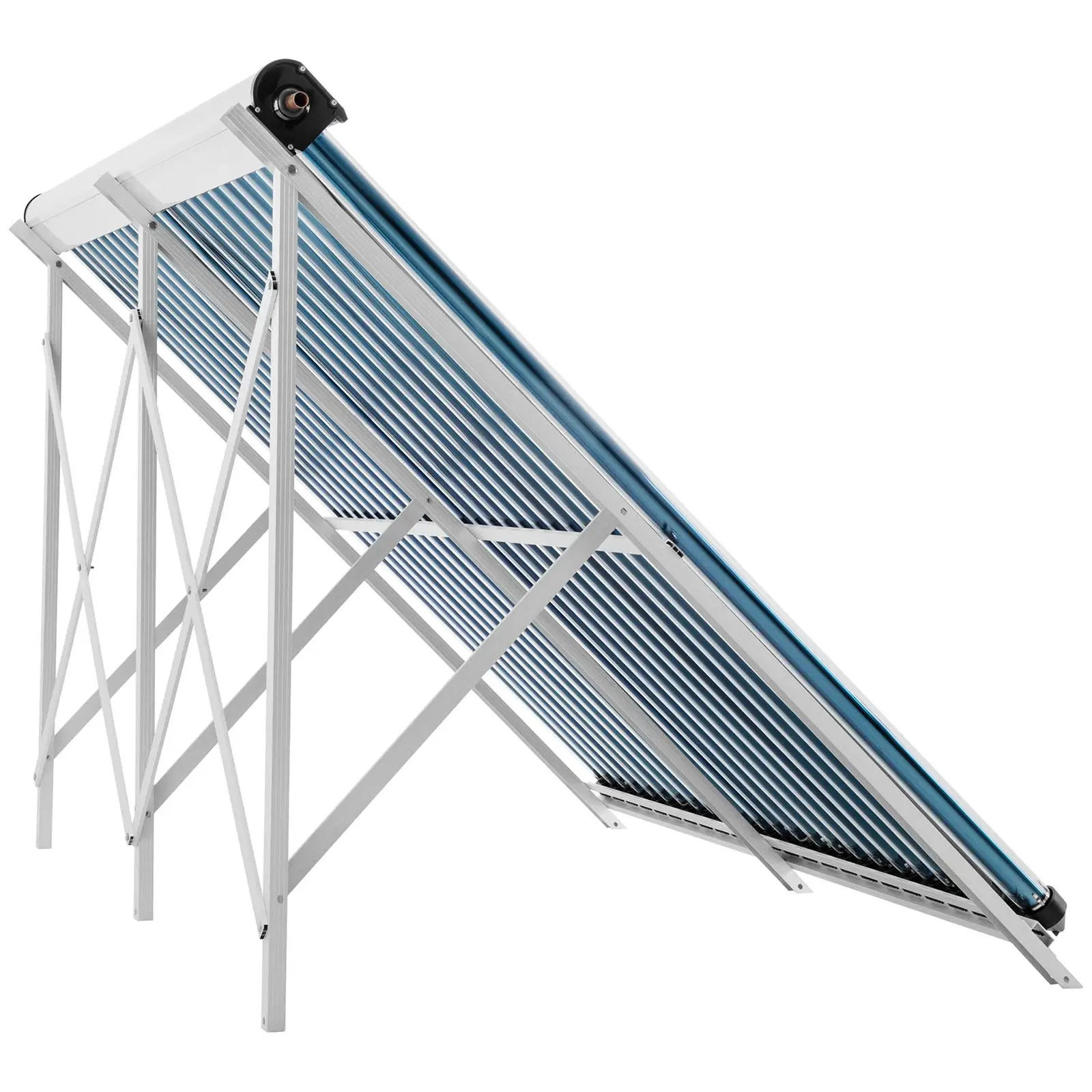 Capteur solaire à tubes sous vide - solaire thermique - 24 tubes - 200 - 240 L - 1.92 m² - -45 à 90 °C (Pression de service max.: 6 Bar)