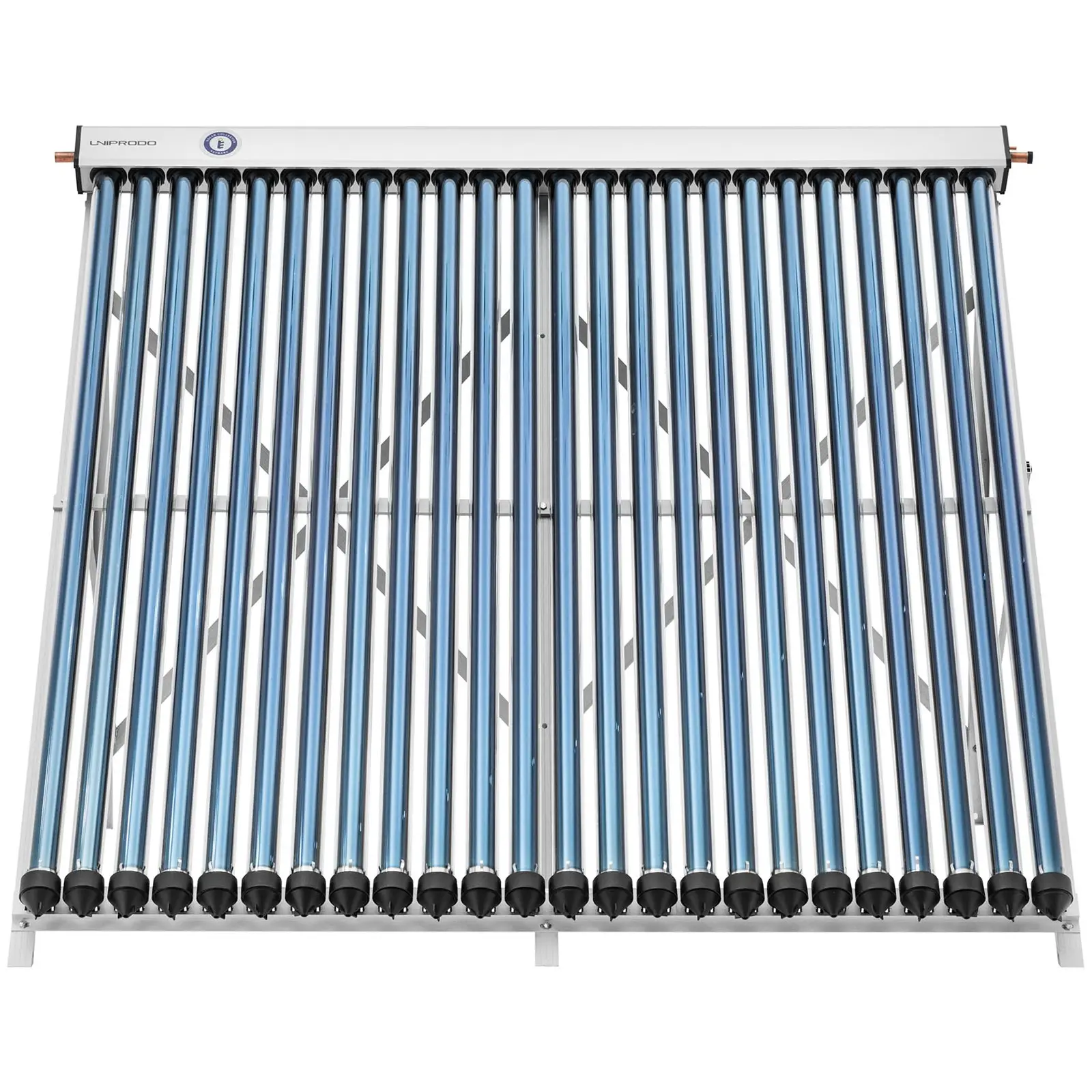 Capteur solaire à tubes sous vide - solaire thermique - 24 tubes - 200 - 240 L - 1.92 m² - -45 à 90 °C