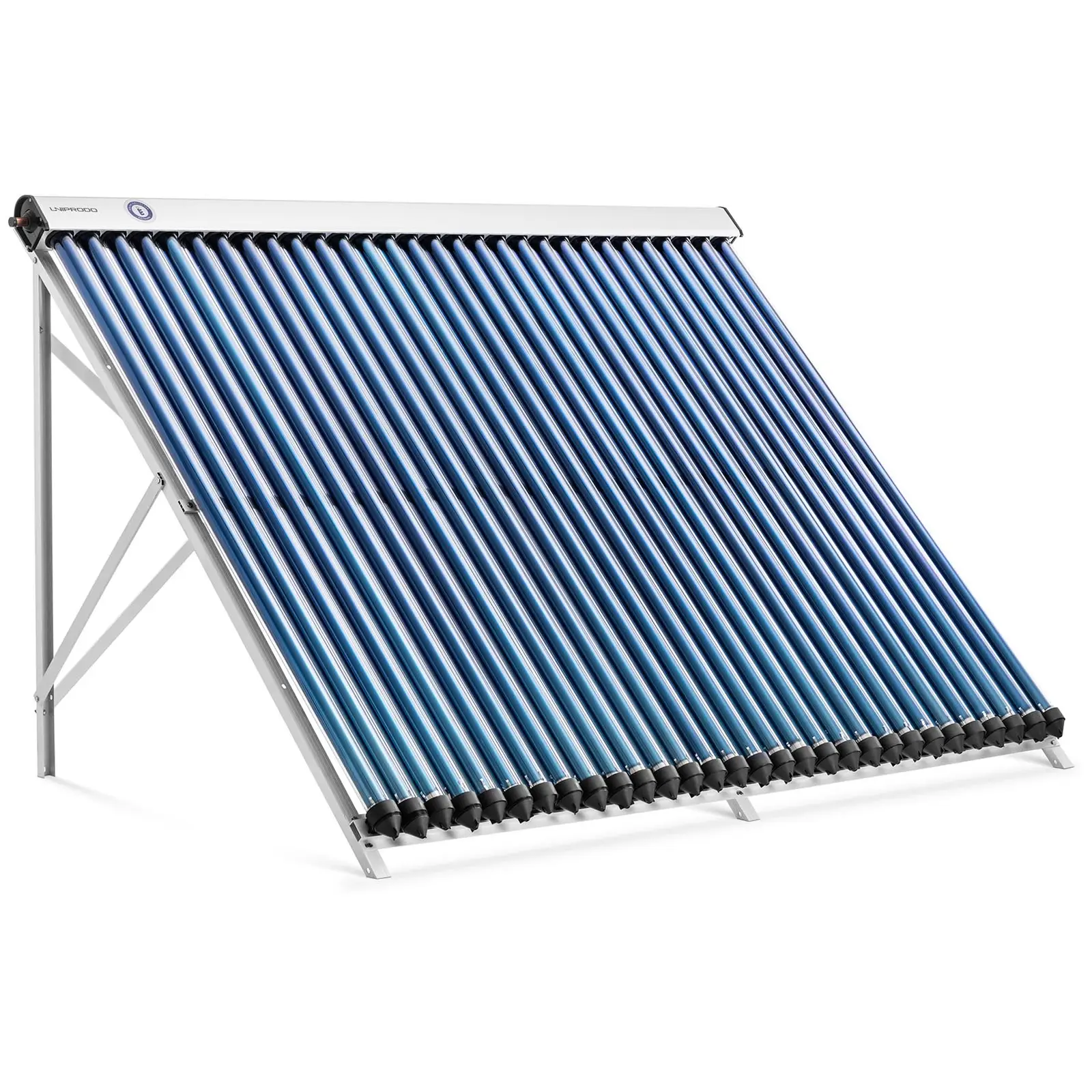 Solfanger til varmt vand - 30 rør - 250 til 300 l - 2,4 m²