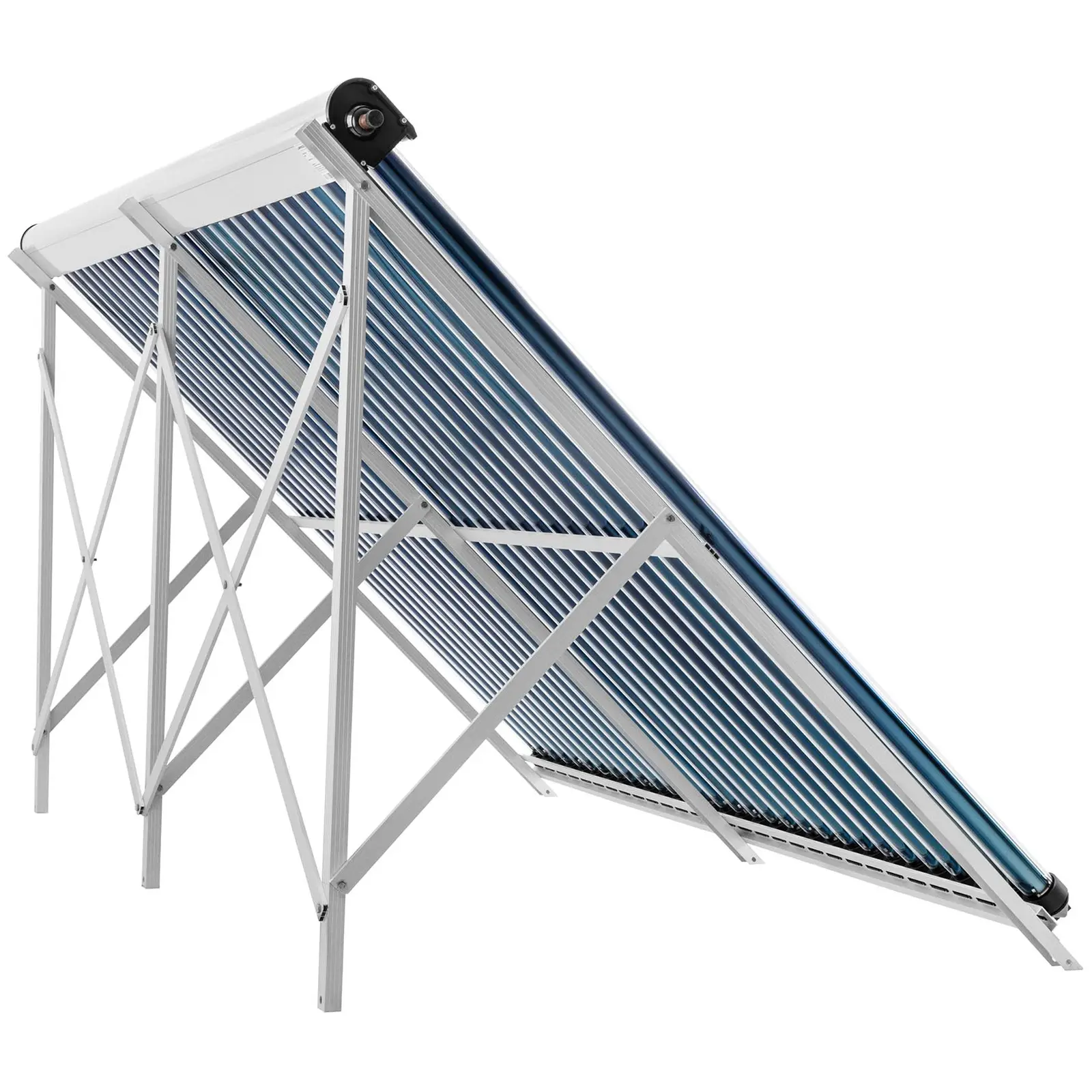 Capteur solaire à tubes sous vide - solaire thermique - 30 tubes - 250 - 300 L - 2.4 m² - -45 à 90 °C (Pression de service max.: 6 Bar)