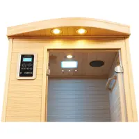 Infrared Cabin - 3 full spectrum radiators - 1 person - 1450 W - 18 - 60 °C