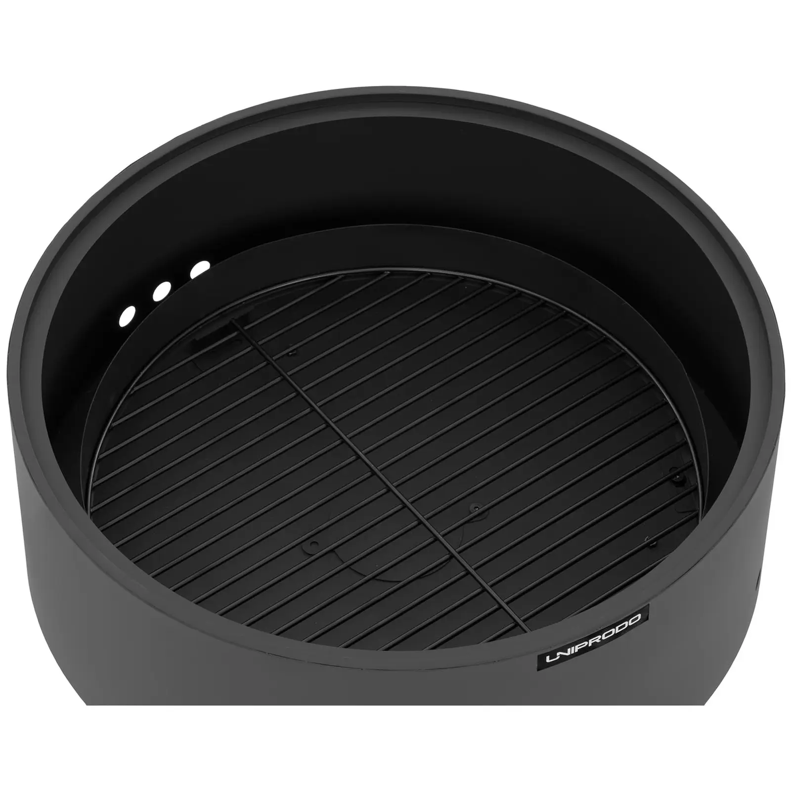 Bålfat - med 2 grillrister -60 x60 x36 cm