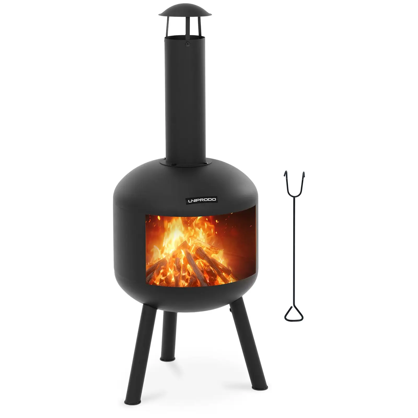 Steel Garden Oven - 132 cm