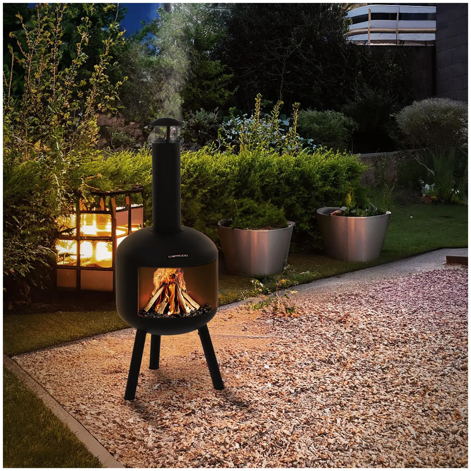 Steel Garden Oven - 132 cm