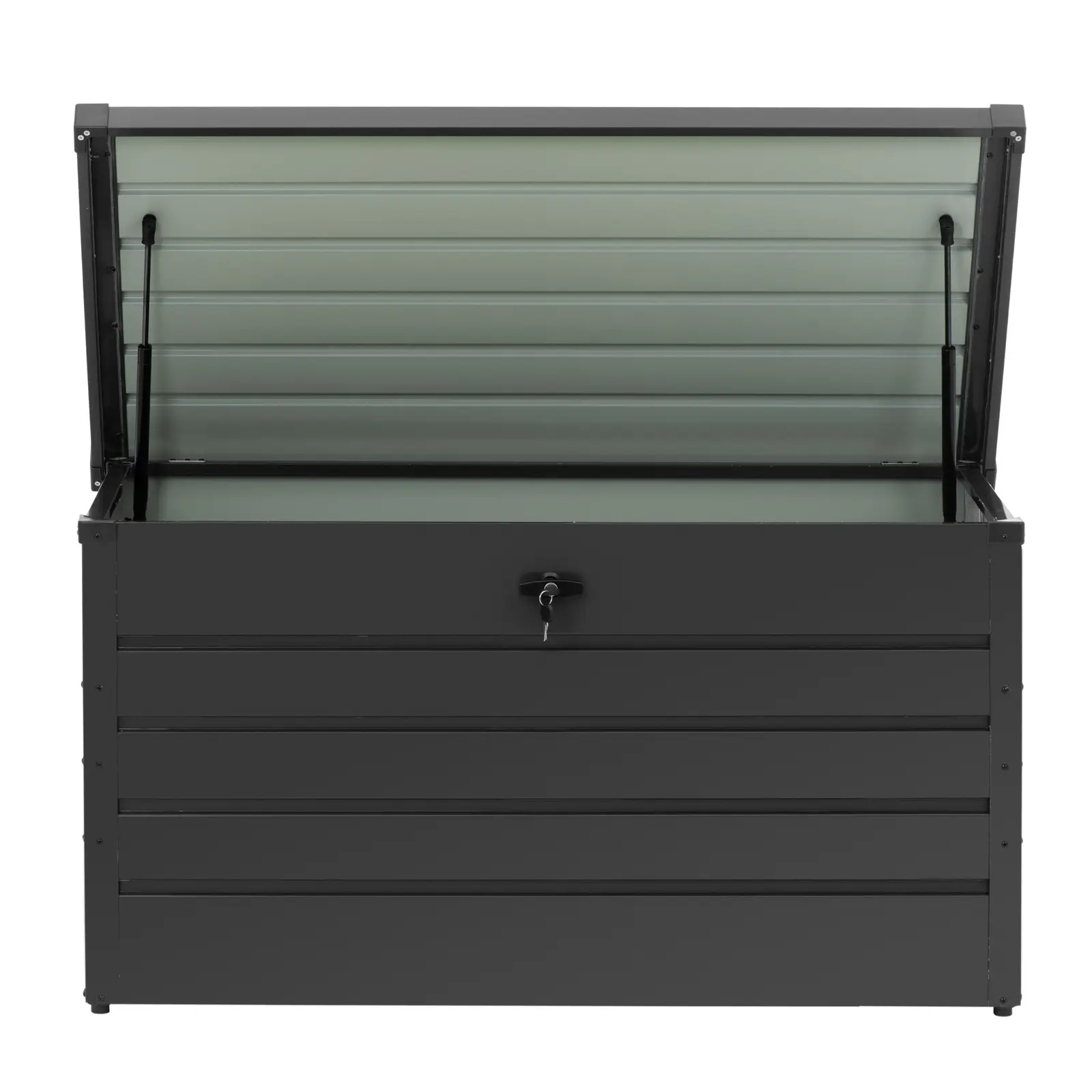 Garden Storage Box - powder-coated steel - weatherproof