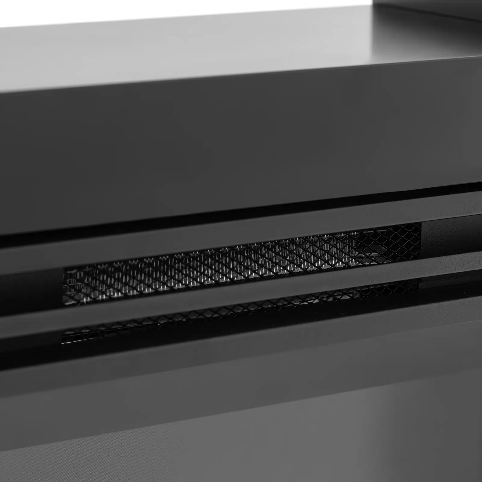 Elektrický krb - s funkcí vytápění - 1,8 kW - 2 stupně výkonu - moderní design (Frekvence [Hz]: 50)