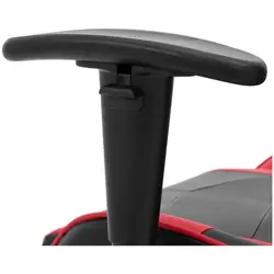 Gaming szék - karfával - állítható magasság / háttámla - nyak- és deréktámasszal